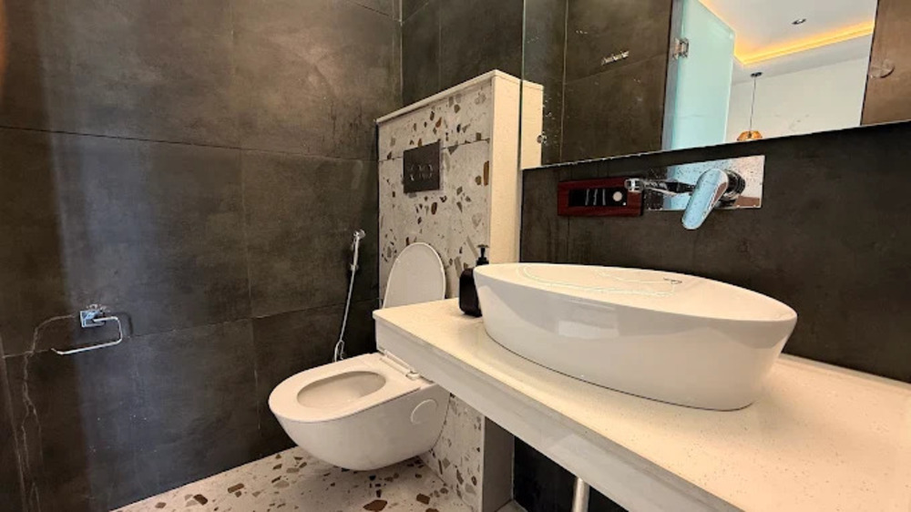 Clean Family Bathroom